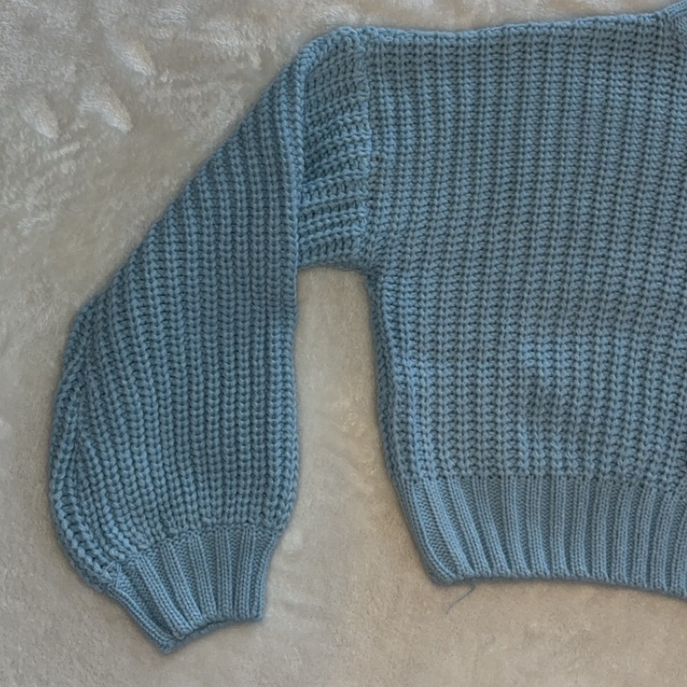NWOT Princess Polly Cropped Mock Neck Sweater - Picture 6 of 12